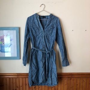 Brooks Brothers Chambray Shirt Dress